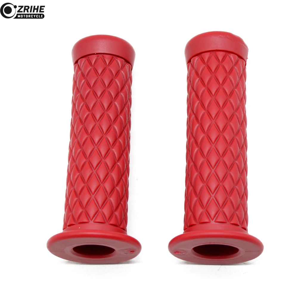 7/8" 22MM Retro Motorcycle Handlebar Grips Sportster Cafe Racer Handle Bar Grips For Honda CBR1000RR FIREBLADE CBR 1000RR