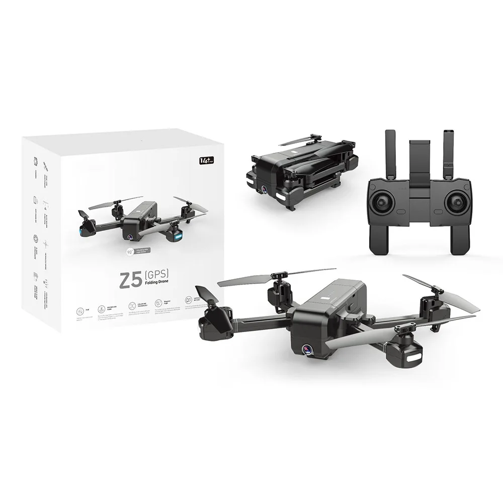 

SJRC Z5 Quadrocopter with HD 1080P Camera GPS Drone 2.4G/5G Wifi FPV Altitude Hold Follow Me Mode Rc Helicopter vs XS812