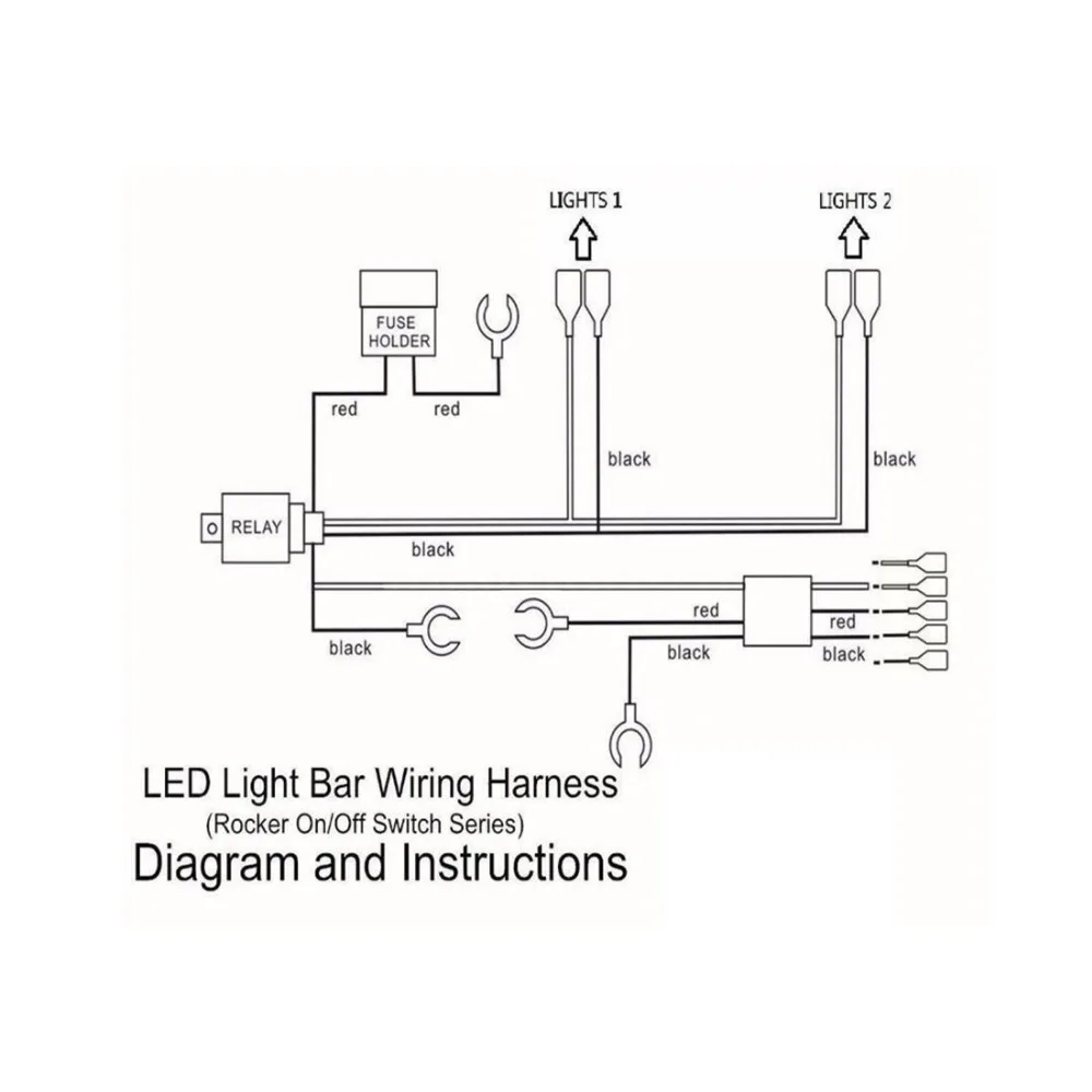 Green dual lamp 5 Pin laser pattern switch work lights with installation wiring set LED LIGHT BAR-in Car Switches & Relays from Automobiles & Motorcycles on ...