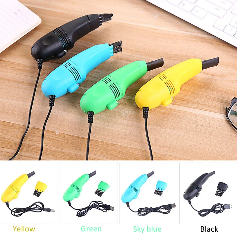 

High Quality Dust Collector Vacuum Brush Mini USB 1 Pc Desktop Home Office Keyboard Cleaner Clean Tools Computers Laptop