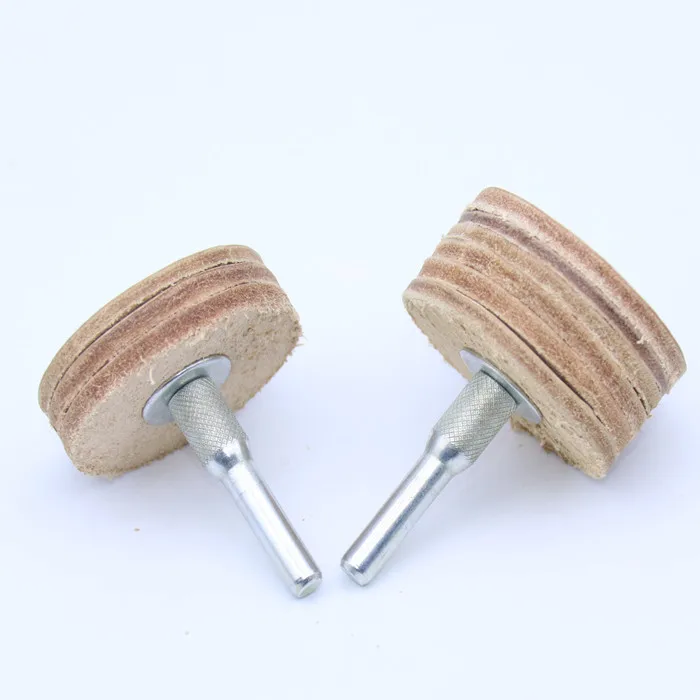 Dia.46mm 6layers Leather Polishing Cowhide Abrasives Tools dremel