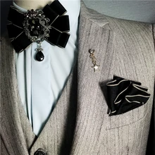 Новая повседневная мужская модная рубашка с бурильным воротником свадебный галстук жениха свадебный для шафера галстук корейский мужской корейский женский