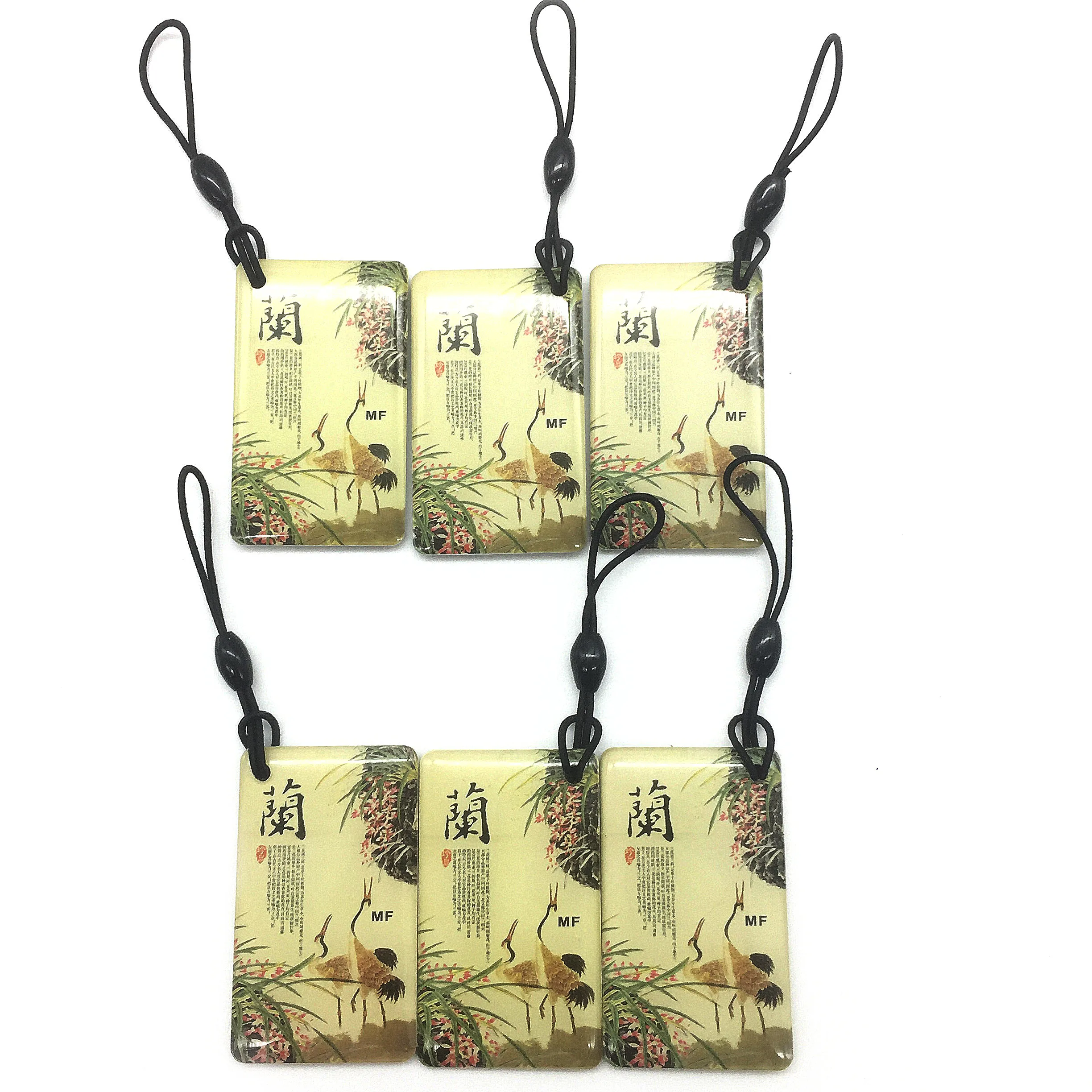 

10pcs RFID Writable Key Fobs Token 125Khz EM4305 Keychain for Access Control