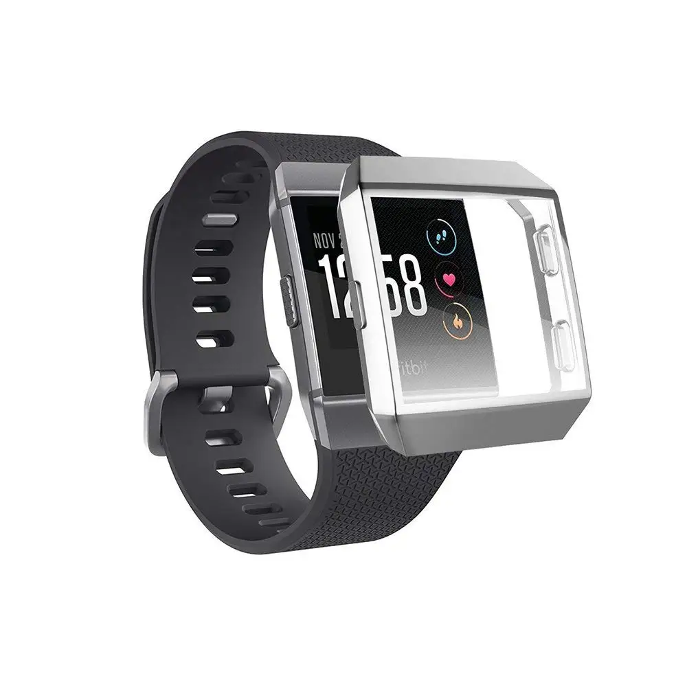 Чехол для Fitbit Группа Силиконовый чехол ионной Смарт часы Аксессуары покрытие