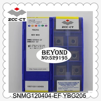 

Original ZCC CT SNMG120404-EF YBG205 SNMG 120404 Turning Tool CNC Cutter 10pcs ZCCCT Carbide Inserts Lathe Tools