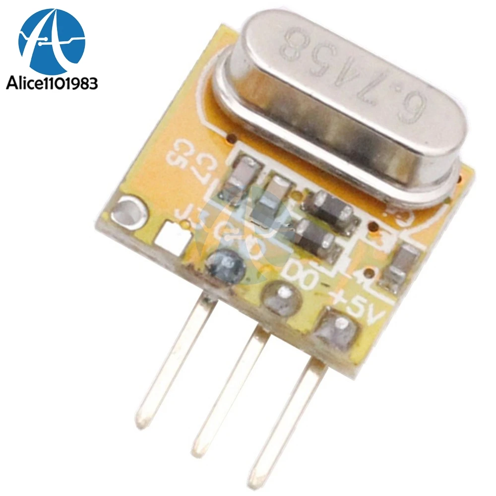 Супергетеродинный беспроводной приемник RXB14 433 МГц 3 В 5 для платы управления Arduino