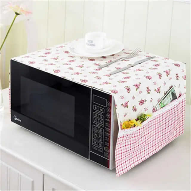 Microwave Oven covers Protective Dust Waterproof Pocket Accessories