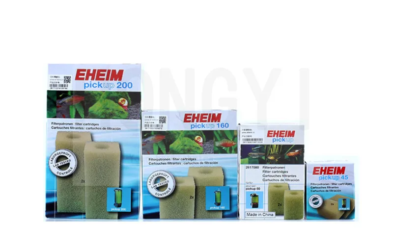 2 pieces/lot EHEIM pickup low water level filter replace the cotton built-in filter special cotton pickup45/60/160/200 2