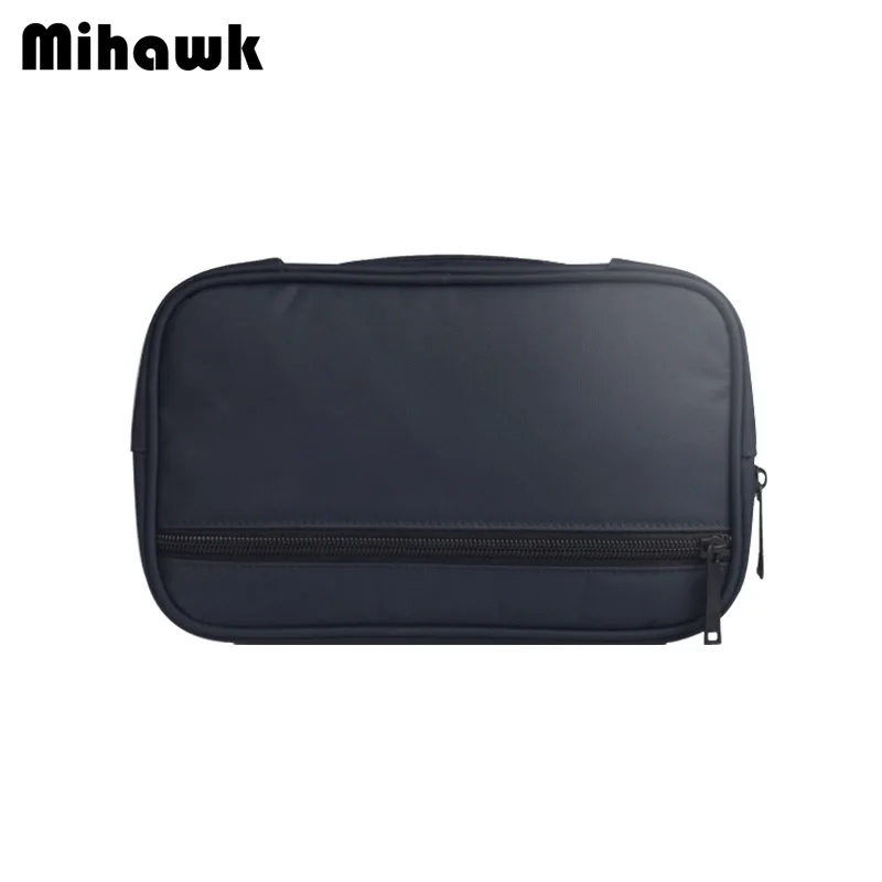 

Mihawk Nylon Digital Bag Men Power Bank Hard Disk Case Mesh Shaped Portable Makeup Storage Zip Make Up Bags Beauty Case Toiletry