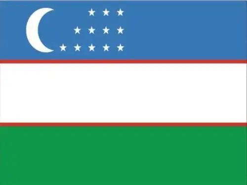 Флаг Узбекистана, полиэстер, флаг 5*3 фута 150*90 см, высокое качество
