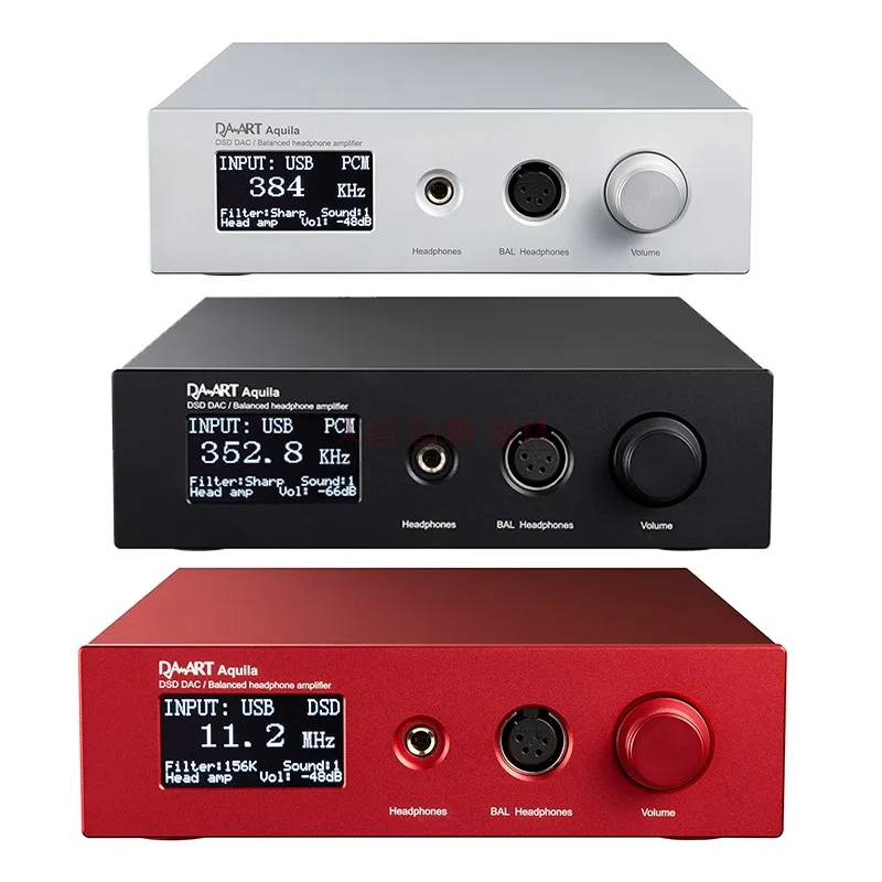 Yulong Aquila DAART Audio Decoder OLED TPA6120 AK4497 USB SPDIF DSD DAC Balanced Pre-AMP Headphone Amplifier For IOS Android MAC Yulong Aquila DAART Audio Decoder OLED TPA6120 AK4497 USB SPDIF DSD DAC Balanced Pre-AMP Headphone Amplifier For IOS Android MAC