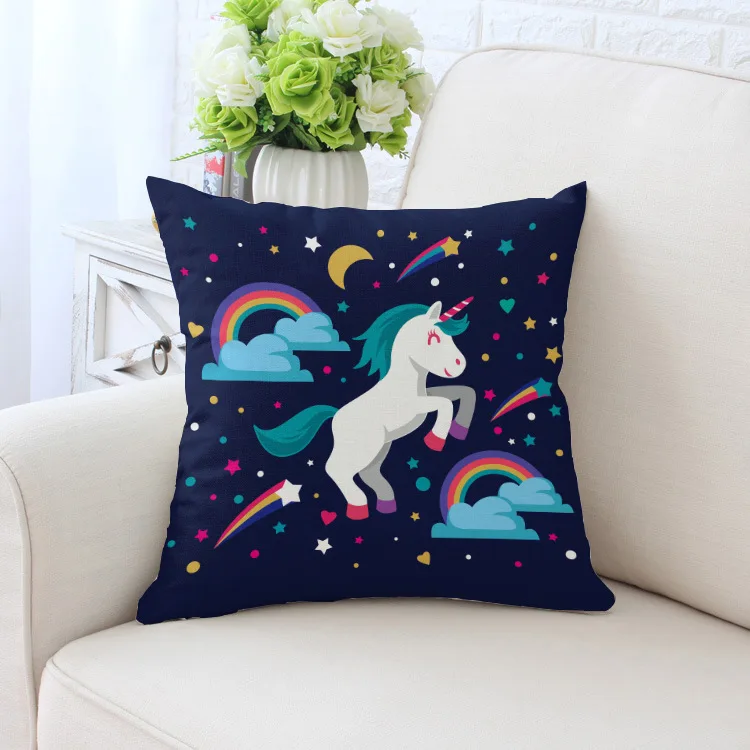 INS حار نمط الكرتون يونيكورن أغشية وسائد مزخرفة 45*45 متر جودة المنزل كنبة مكتب المخدة مقعد سيارة وسادة الخصر يغطي BZ064 INS حار نمط الكرتون يونيكورن أغشية وسائد مزخرفة 45*45 متر جودة المنزل كنبة مكتب المخدة مقعد سيارة وسادة الخصر يغطي BZ064