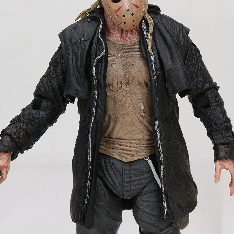 18cm NECA Figure The Final Chapter Jason Voorhees the game 3D Friday the 13th PVC Action Figure Halloween Gifts