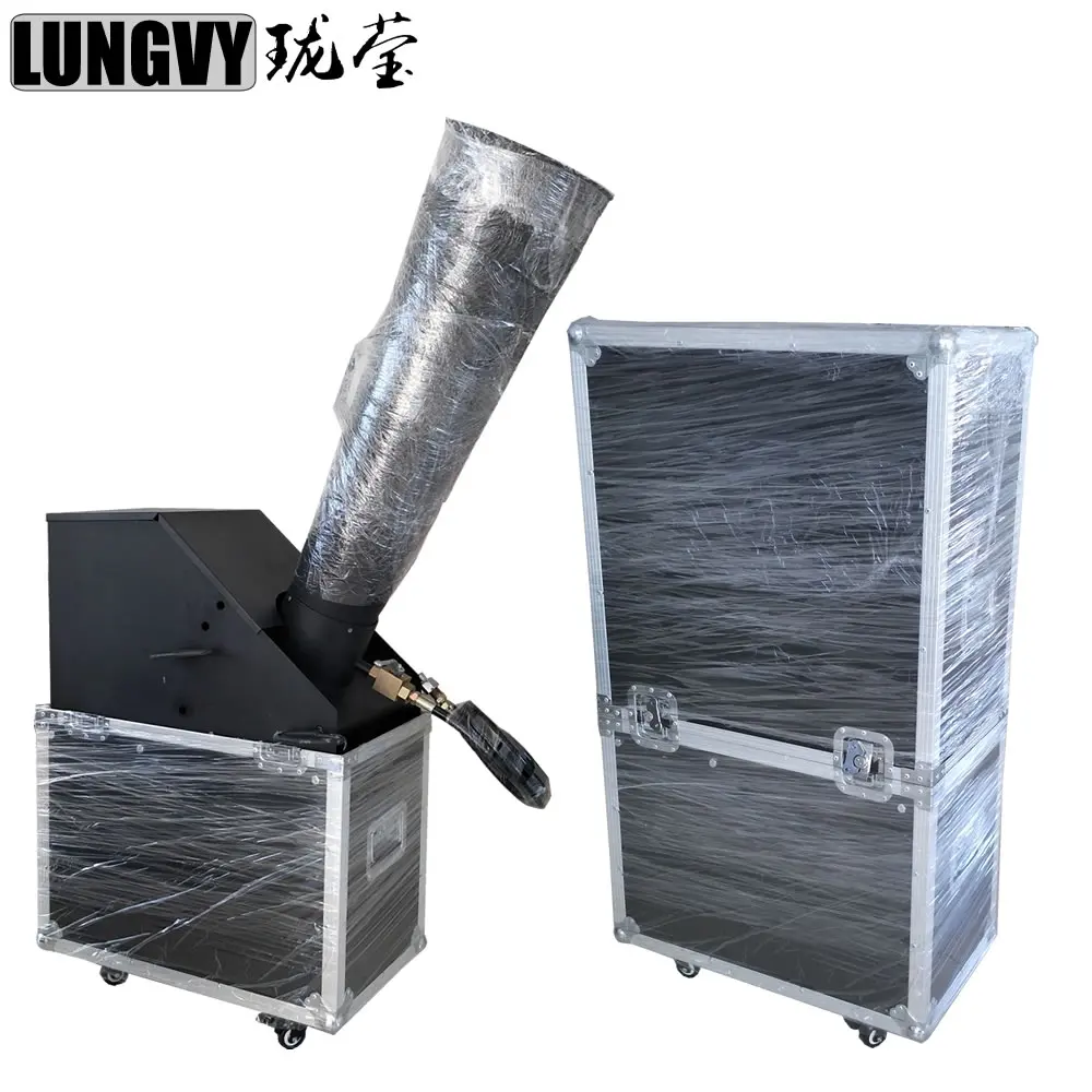 Free Shipping Hand Control Confetti Blower Stage Confetti Cannon