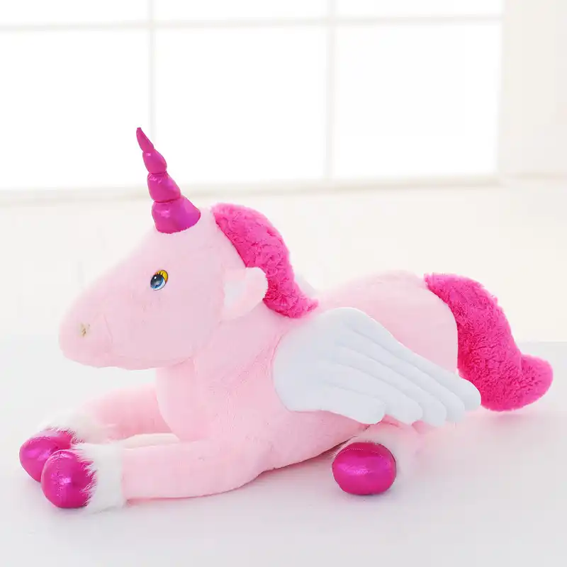 pony de peluche grande