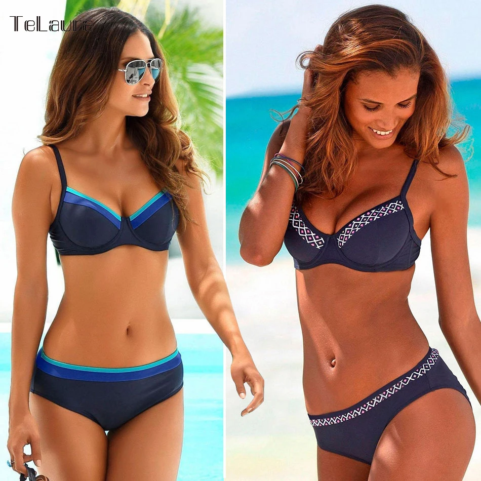 New Sexy Bikini Women Swimwear Push Up Swimsuit 2018 Bathing Suit Plus Size Swimwear Biquinis