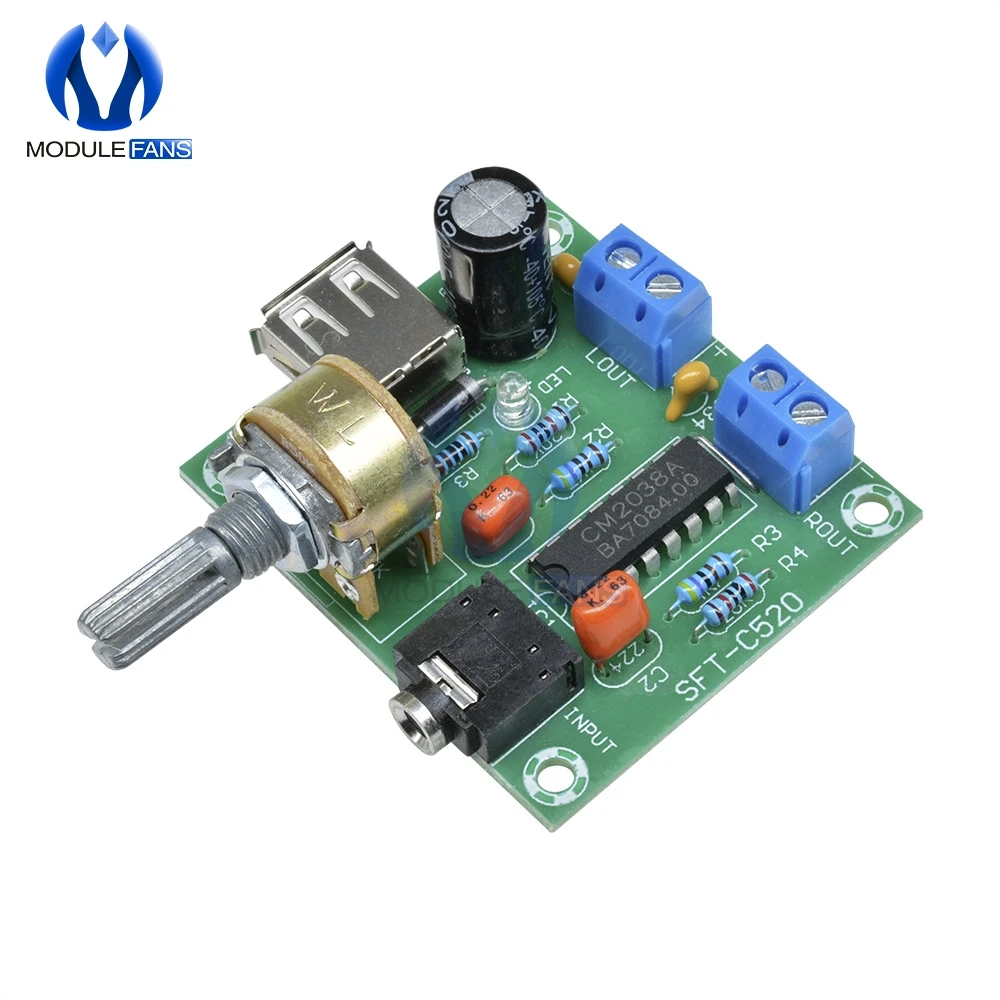 高速 割引 2025 東日本 Dc Usb Module 5w+5w Amplifier 2x5w Track Dual Pm2038 2v-6v 邦楽