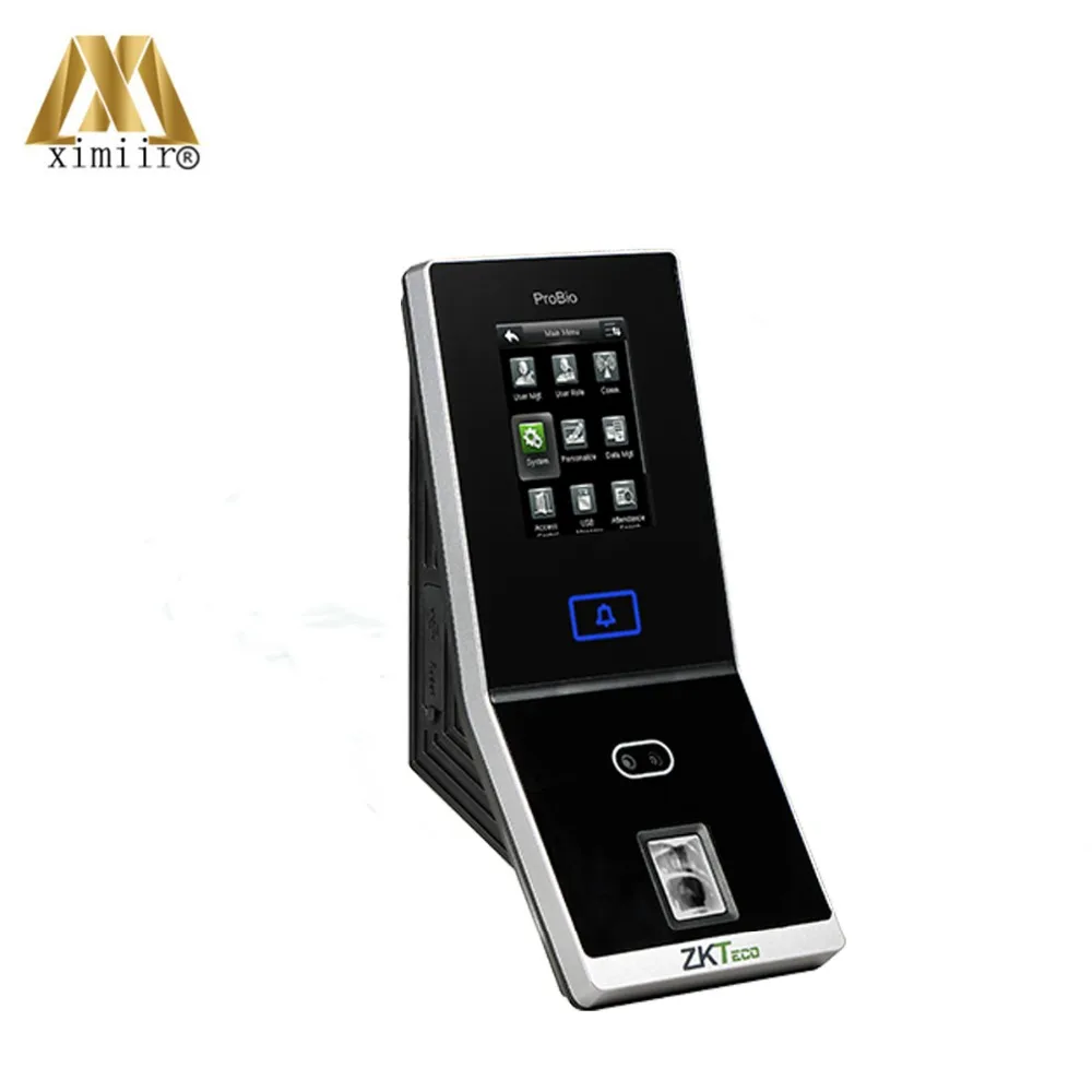 Новое поступление TA1200 мультибиометрический контроль доступа лица и время посещаемости ZK шелк ID отпечатков пальцев двери Система контроля доступа