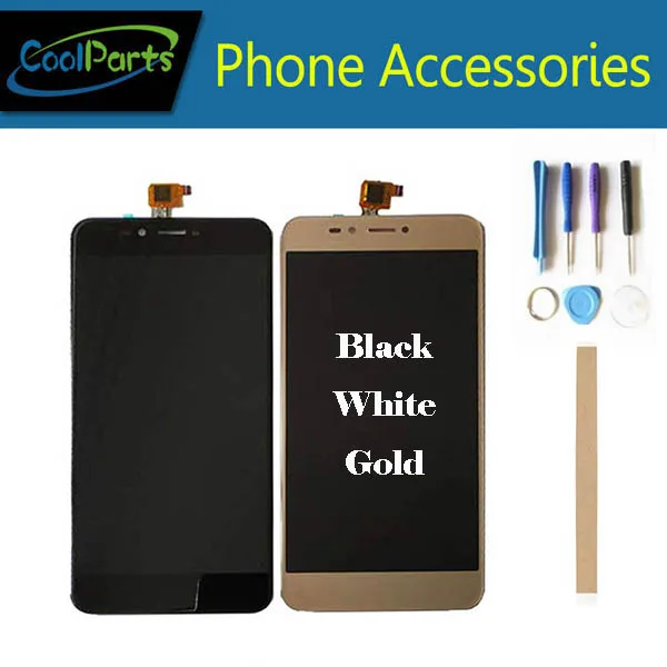 

1PC/Lot 5.0 Inch For BQ BQS-5504 Strike Selfie Max BQ 5504 BQ-5504 LCD Display Screen+Touch Screen Digitizer 3 Color+Tape&Tool