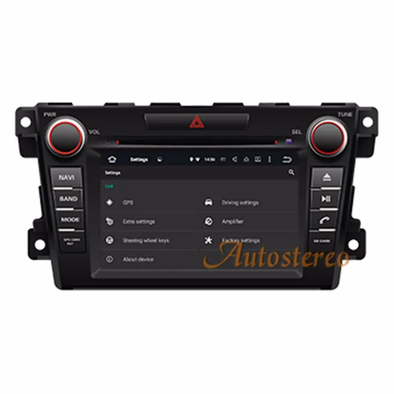 Perfect Android 8.0 7.1 Car DVD Player GPS Navigation for Mazda CX-7 2008-2015 Video Player Multimedia HeadUnit stereo tape recorder pad 11