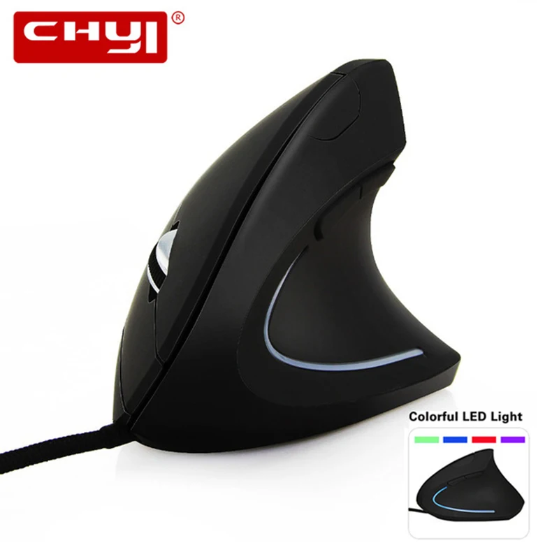 

Wired Ergonomic Mouse USB 6D Vertical Optical Computer Mice Gaming Mouse 3200 DPI Adjustable Mause for Laptop PC Gamer Hot sale