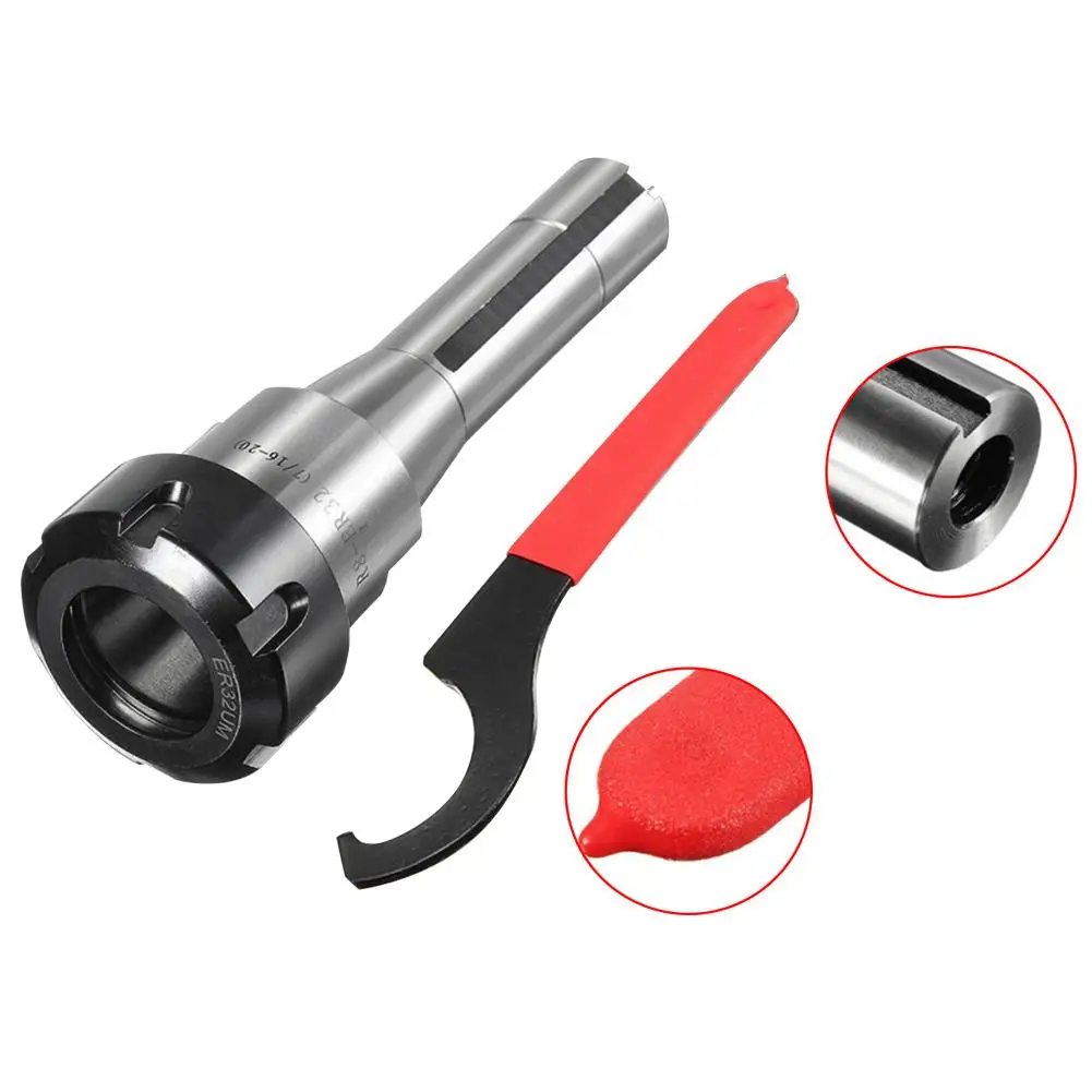 

cnc spindle tools R8-ER32 7/16 Collet Chuck Holder CNC Milling Lathe R8 Spindle Tool collet shaft Chuck Milling machine