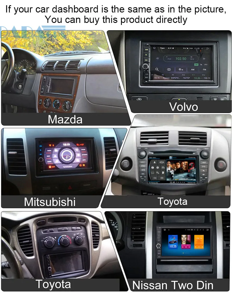 Best 12.8" Tesla Android 8.1 4+64GB universal car multimedia radio No DVD player For Toyota / Nissan / Suzuki / Lexus GPS Navigation 4