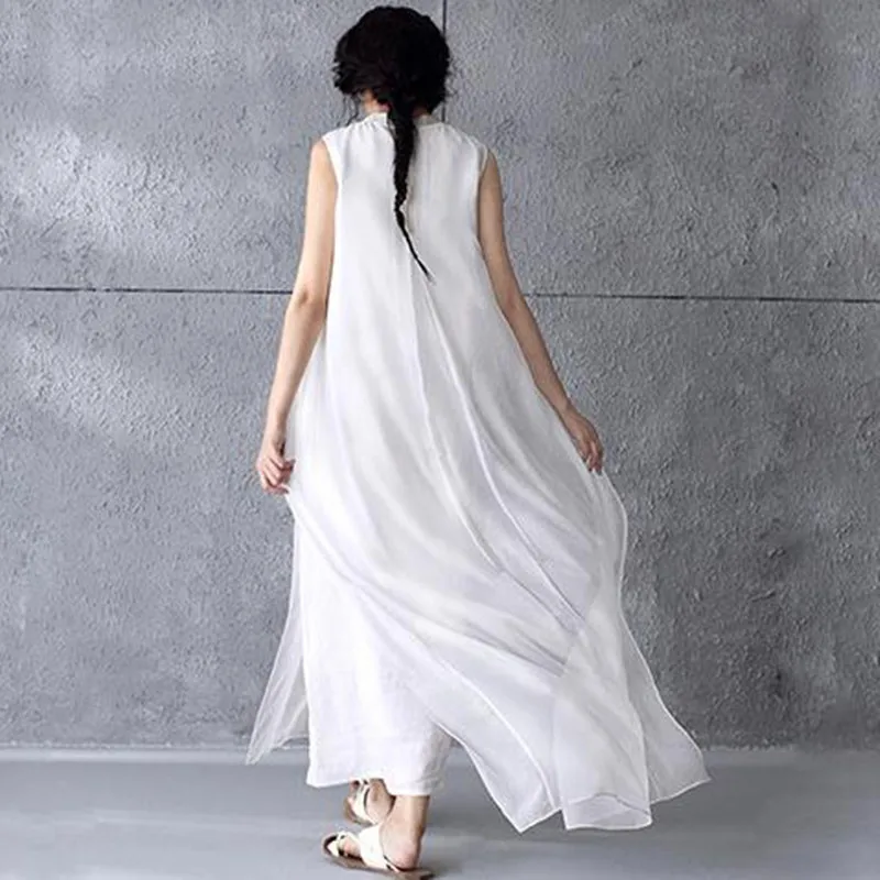 Платье женское длинное из органзы с вышивкой х/б|linen dresses women|linen dresscotton linen dress |