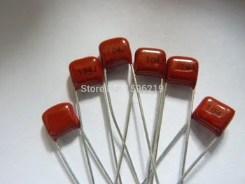 

100pcs CBB capacitor 104 100V 104J 0.1uF 100nF P5 Metallized Polypropylene Film Capacitor