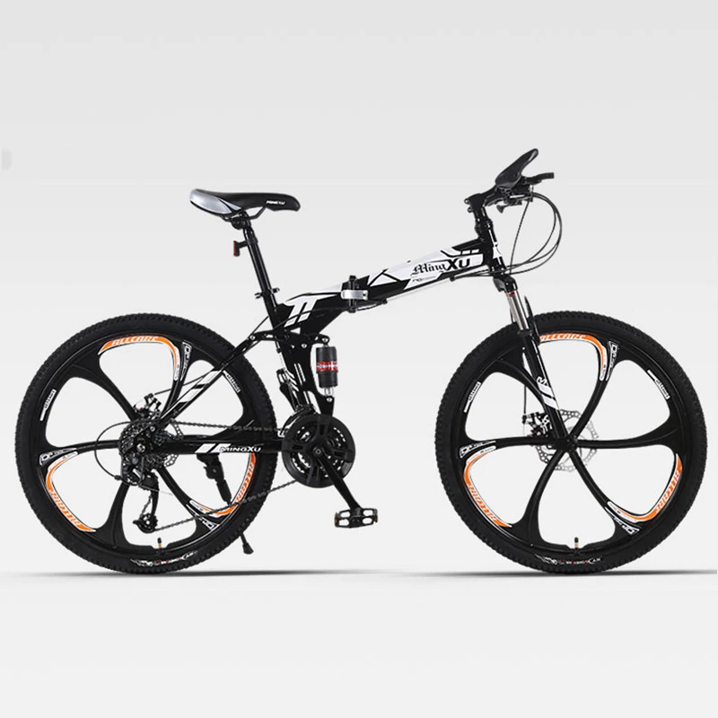 Excellent Folding Mountain Bike Adult Variable Speed off Road Racing Shock Absorber Disc Brake Soft Tail for Male 3 Excellent Folding Mountain Bike Adult Variable Speed off Road Racing Shock Absorber Disc Brake Soft Tail for Male 3
