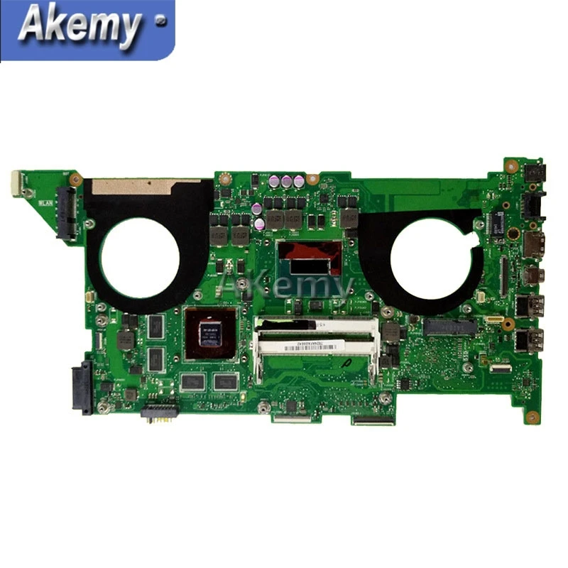 AK N750JK/N750JV Laptop motherboard for ASUS N750JK N750JV N750J N750 Test original mainboard I7-4700HQ GTX850M