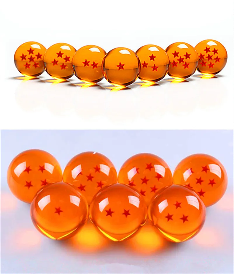 Dragon Ball Z Star Crystal Ball 7cm 1 7 Star New Upgrade Version Japan Anime-in Action & Toy ...