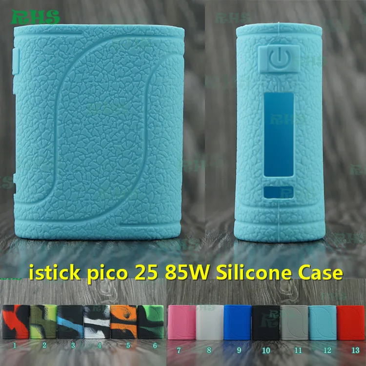 Силиконовый чехол для электронной сигареты Eleaf iStick Pico 25 85WELLO 13 цветов|case for|case casecase