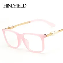 HINDFIELD модные розовые пластиковые перламутровые очки для близорукости женские дизайнерские брендовые винтажные очки Oculos De Grau
