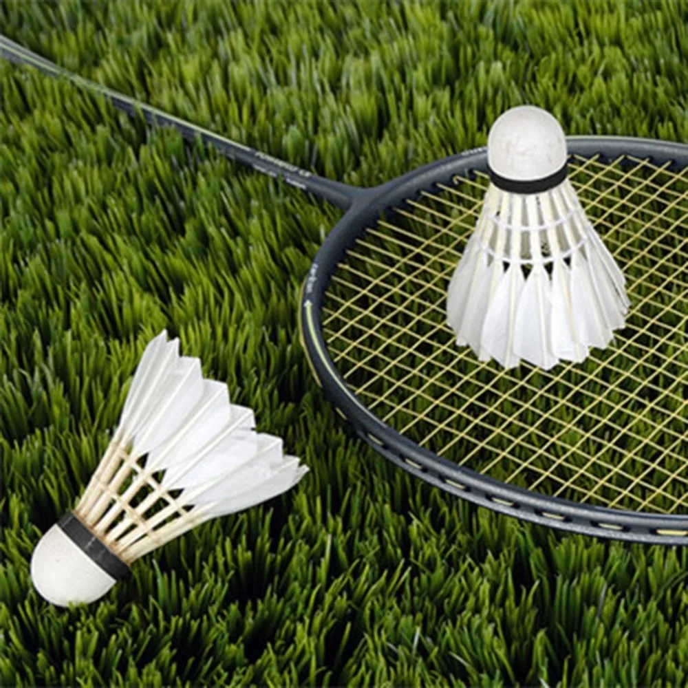 Venta caliente 3 unids/lote bádminton volante de pluma de ganso Badminton bolas deportes al aire libre bádminton Accesorios Venta caliente 3 unids/lote bádminton volante de pluma de ganso Badminton bolas deportes al aire libre bádminton Accesorios