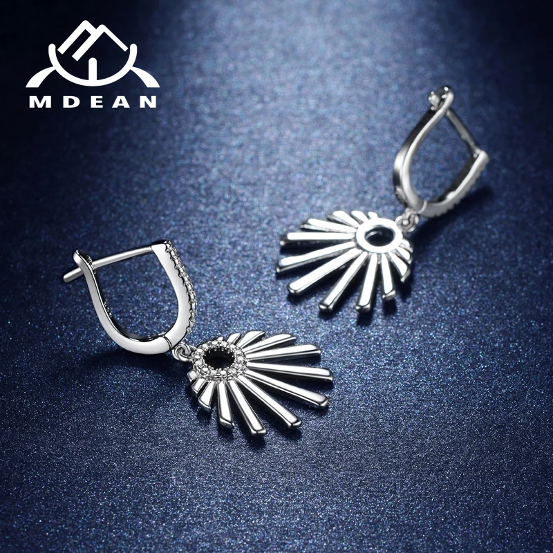 Mdean Новое поступление высокое качество хит продаж серьги Шарм AAA циркон медные