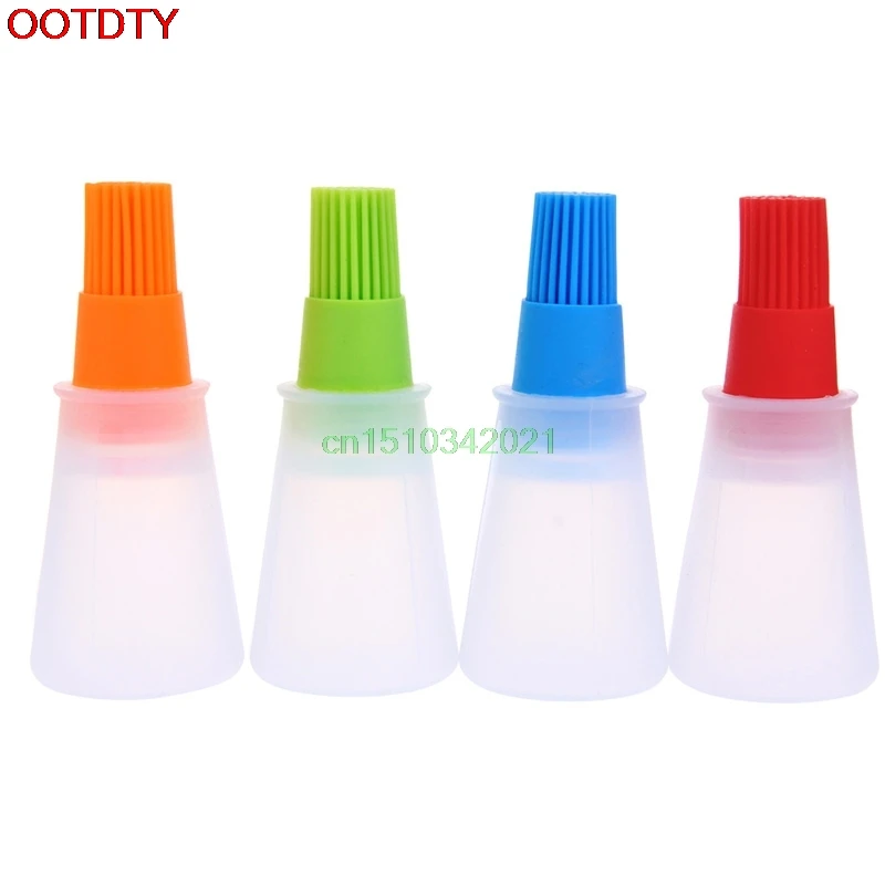 Honey Oil Brush Bottle Silicone Cooking Baking Basting BBQ Pancake Kitchen Tool Honey Oil Brush Bottle Silicone Cooking Baking Basting BBQ Pancake Kitchen Tool