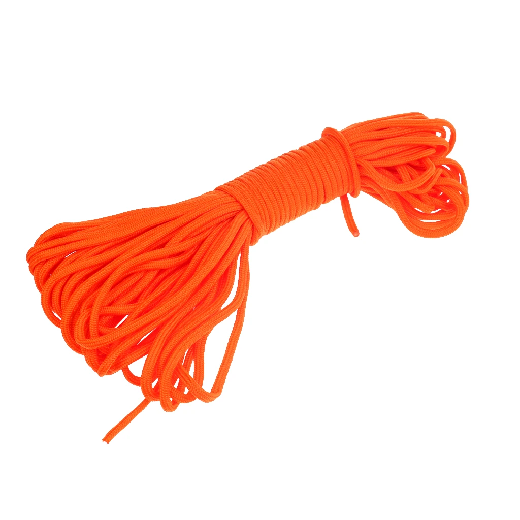 

Durable 30m 100 ft Reflective Life Saving Rope Float Line Water Rescue Boating Swimming Snorkeling Diving Tools Orange