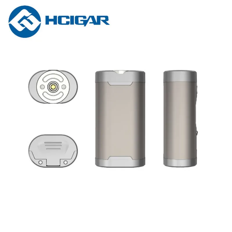 Просвет Hcigar Wildwolf 235 Вт коробка Vape мод TC Двойной 18650 ячеек TFT сенсорный экран Towis XT235