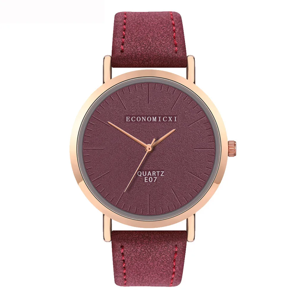 Dress Casual Men Women Watch Womens Retro Design Leather Band Analog Alloy Quartz Wrist Watch Relogio Feminino Ladies Clock Dress Casual Men Women Watch Womens Retro Design Leather Band Analog Alloy Quartz Wrist Watch Relogio Feminino Ladies Clock