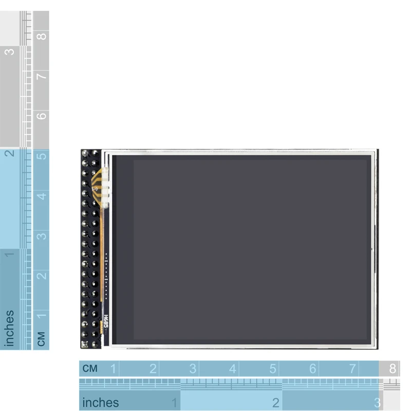 RobotDyn Tft 2,8 дюймовый ЖК-экран, 3,3 В, с Sd и Microsd картой