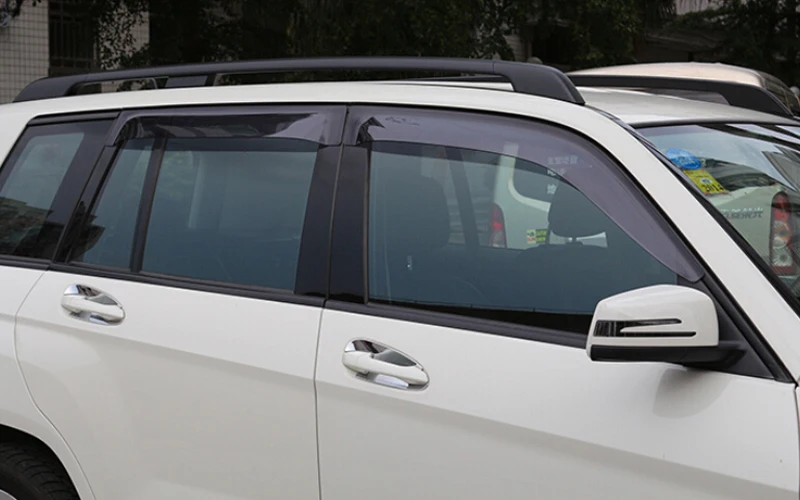 

06-11 Window Visor Vent Shade Guard Plastic For Mercedes Benz ML W164 2006 2007 2008 2009 2010 2011