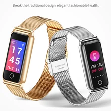 Смарт-браслет женские спортивные часы мужские фитнес-трекер Смарт-часы водонепроницаемые пульсометр Монитор артериального давления браслет