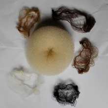 100 шт, сетка для волос 5 мм, нейлоновая балетная сетка для волос, сетка для волос для танцев, катания на коньках, сеточка для волос