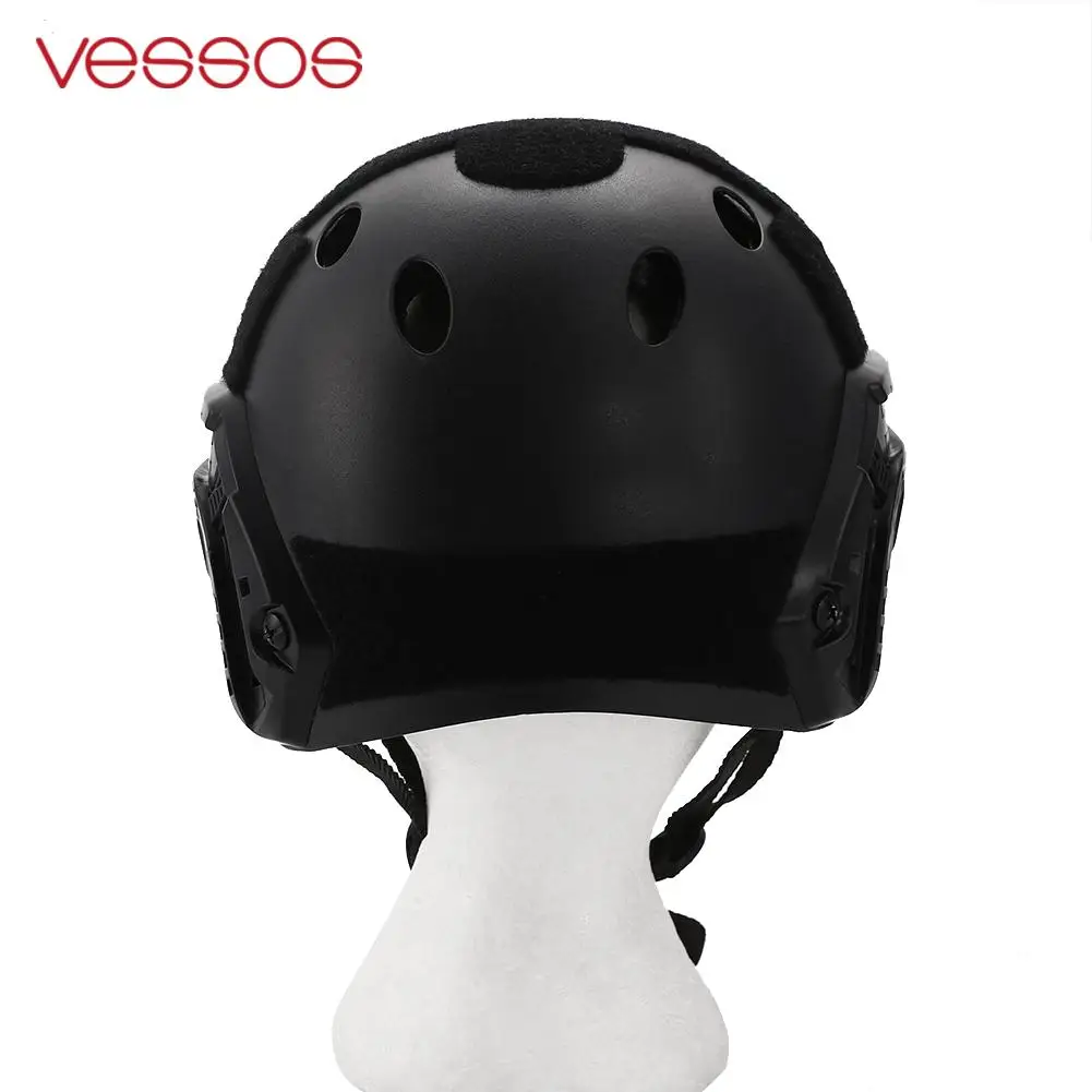 

Airsoft Helmet Paintball Helmet Tactical Helmet Side Rail Engineering Plastics Lightweight Wilderness Survival