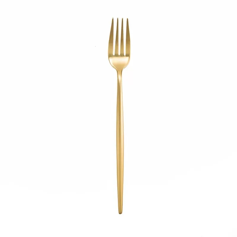 02 Dinner fork 304 столовый набор из нержавеющей стали, столовые приборы, роскошный нож, вилка, ложка, десерт, столовая посуда, Западная еда, столовое серебро, кухонная посуда - Цвет: 02 Dinner fork
