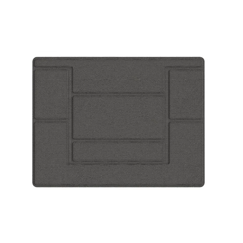 Grey Deekite подставка для ноутбука настольная Складная невидимая подставка для ноутбука с двойной регулировкой угла наклона для MacBook, ноутбука, iPad, планшета - Цвет: Grey
