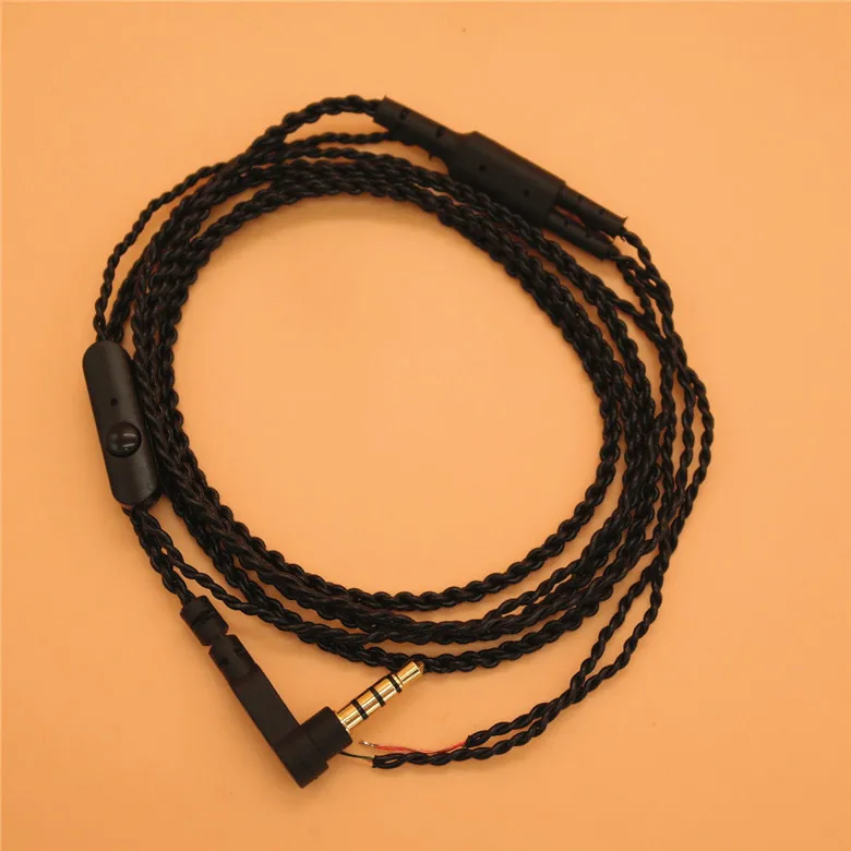 1 Pcs HIFI Earphone Cable for DIY Replacement 1.2m Audio Cable