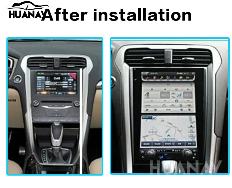 Тесла стиль чистый андроид 12," автомобиль без dvd-плеер gps навигации для Ford Mondeo Fusion MK5 2013+ стерео автоматическое устройство мультимедиа