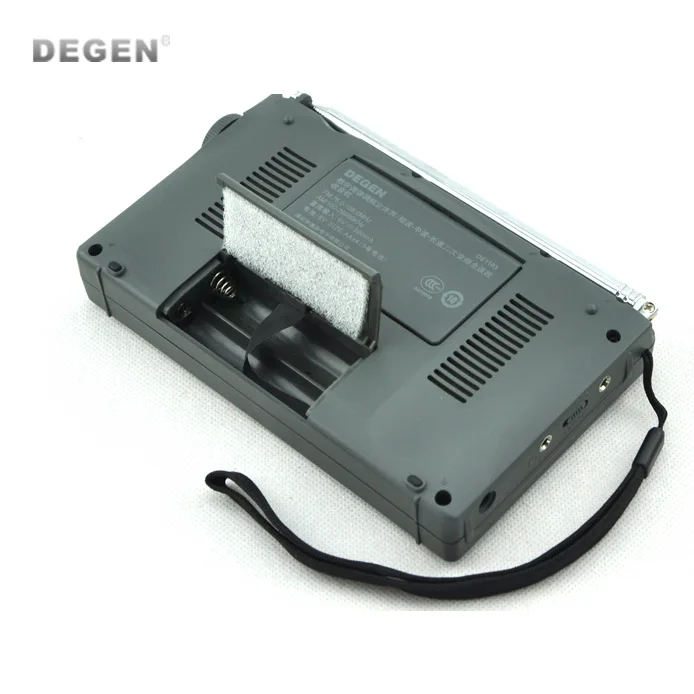 LCDディスプレイと外部アンテナを備えたデジタルレシーバー,ラジオとFM